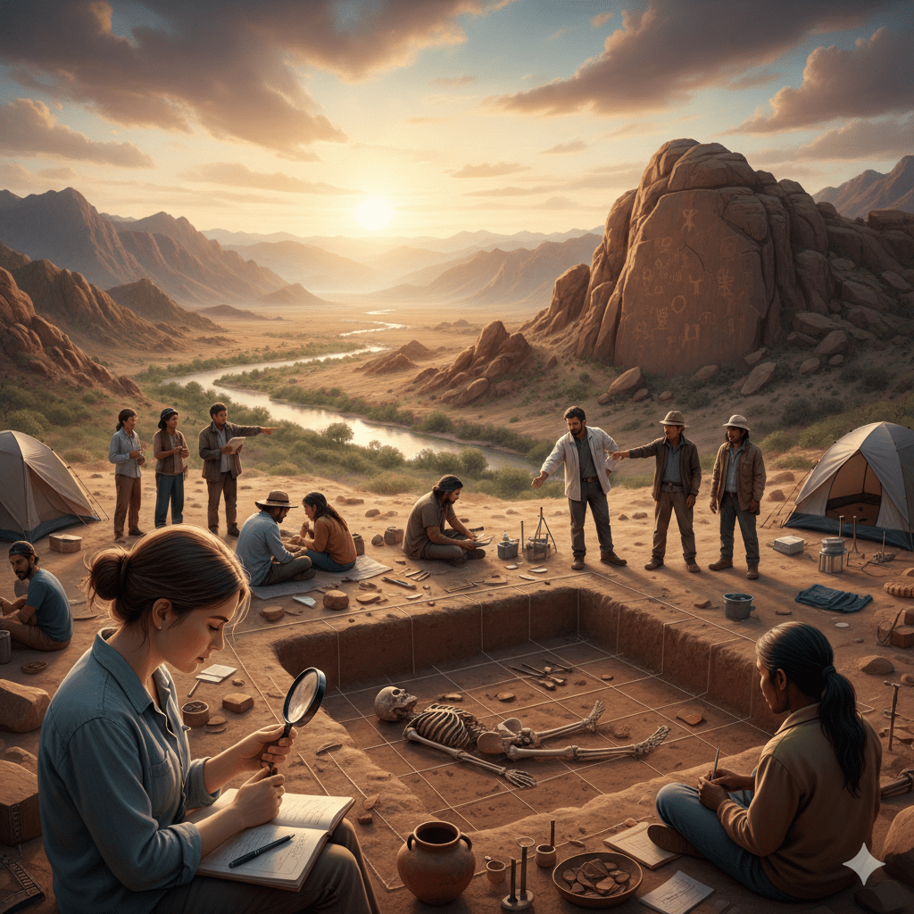 Sociological Visualization of Anthropology