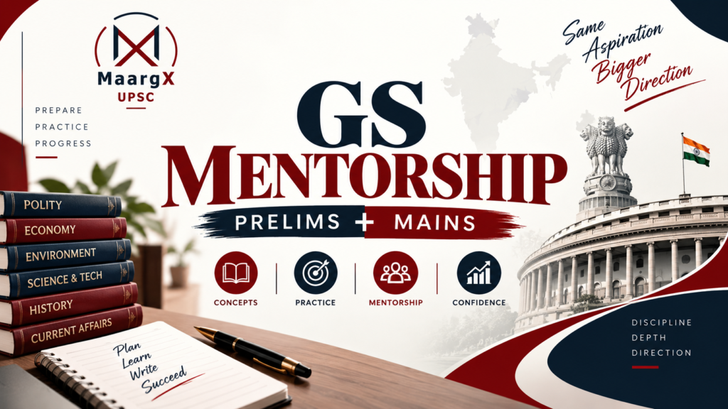 GS Prelims + Mains Mentorship