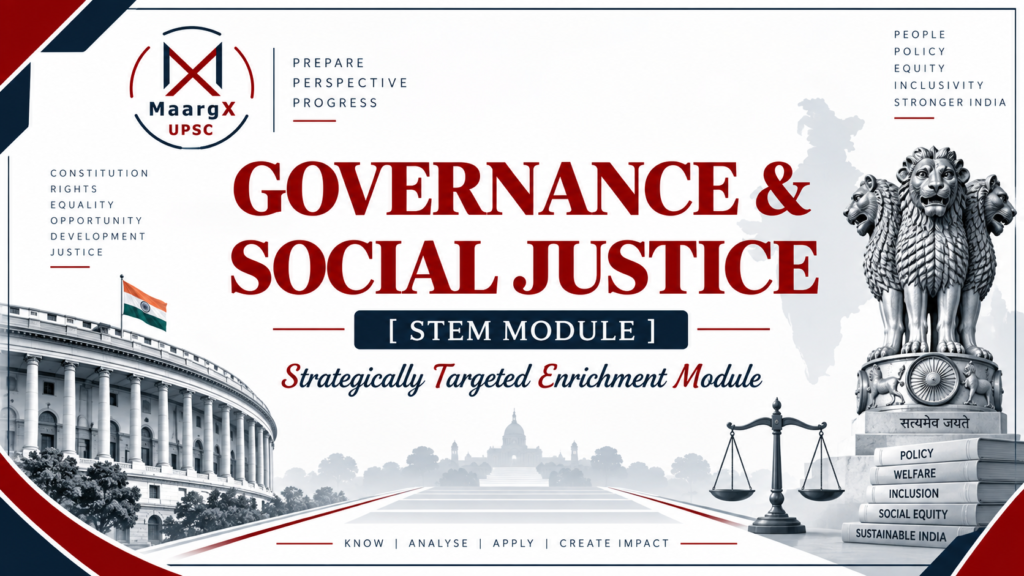 Governance & Social Justice Module
